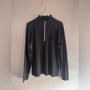 Lululemon Metal Vent Tech 1/2 Zip 2.0 (Deep Coal/Black)